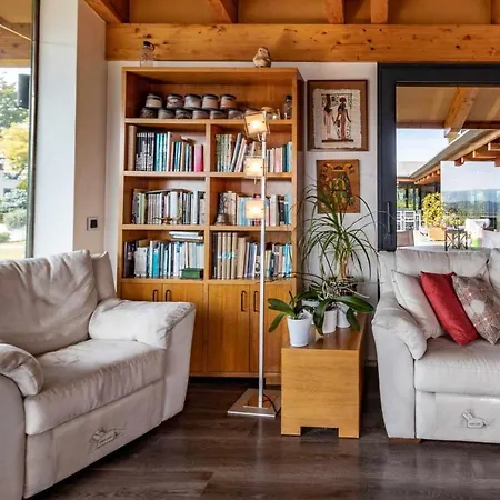 בקתה Casa Itram Fantastica Casa En El Girones ז'ירונה