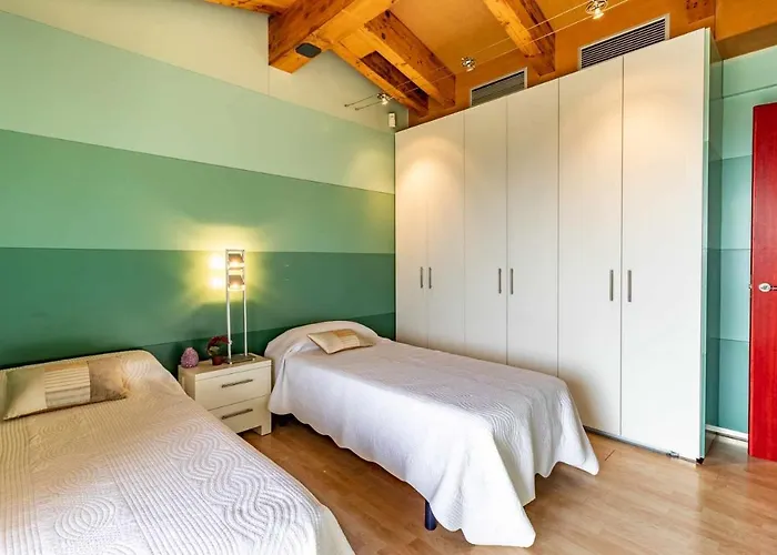 Dağ evi Casa Itram Fantastica Casa En El Girones Girona