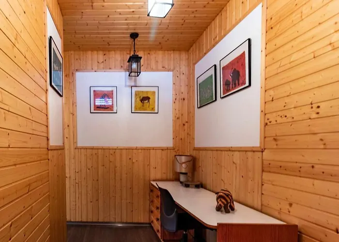 Dağ evi Casa Itram Fantastica Casa En El Girones Girona